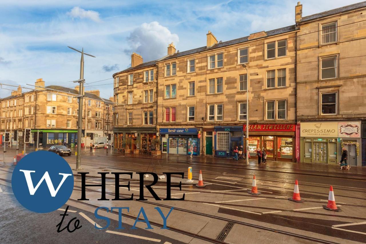 Delightful 2 Bedroom Apartment In Leith EDI Eksteriør billede